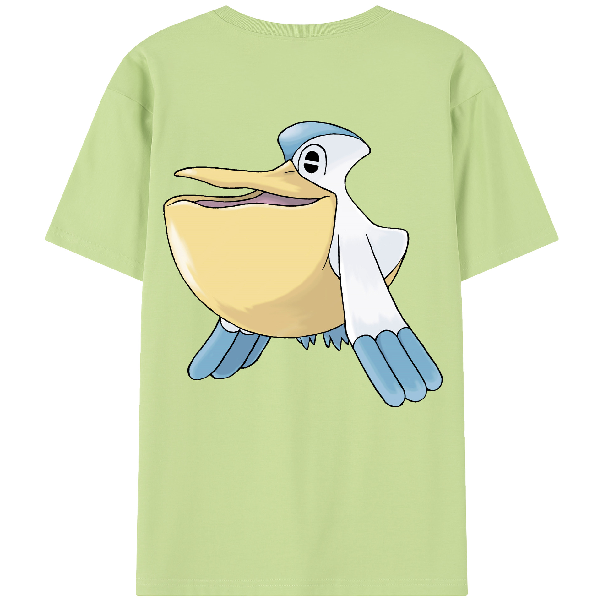 （画像用） ポケットモンスター Pokémon 綿100％半袖Tシャツ（背面プリント）